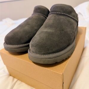 UGG Women’s Grey Suede Loafers